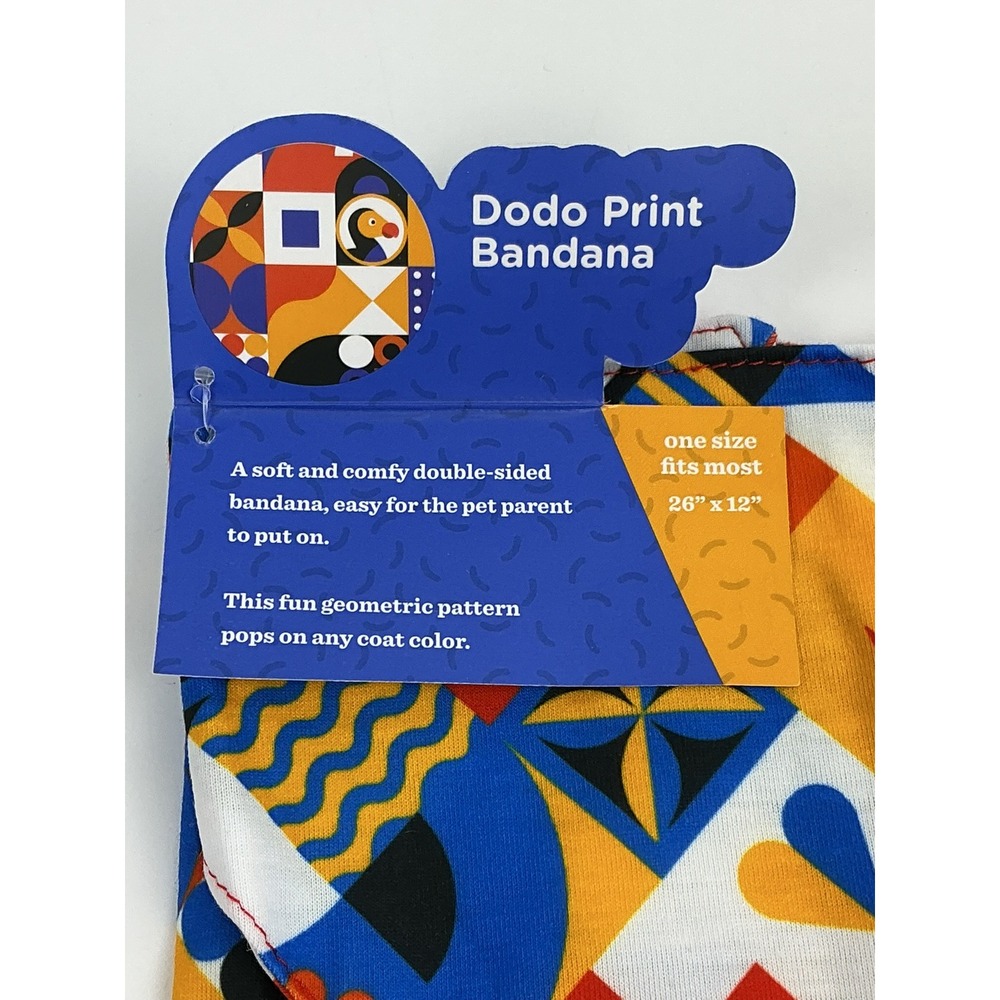 Pet Bandana Lot of 3 Peeps Sunny Lemons Dodo Print Medium Large Dog NWT - Picture 12 of 12